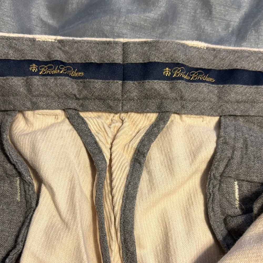 Brooks Brothers Beige Corduroy Chinos for Men - Picture 7 of 12